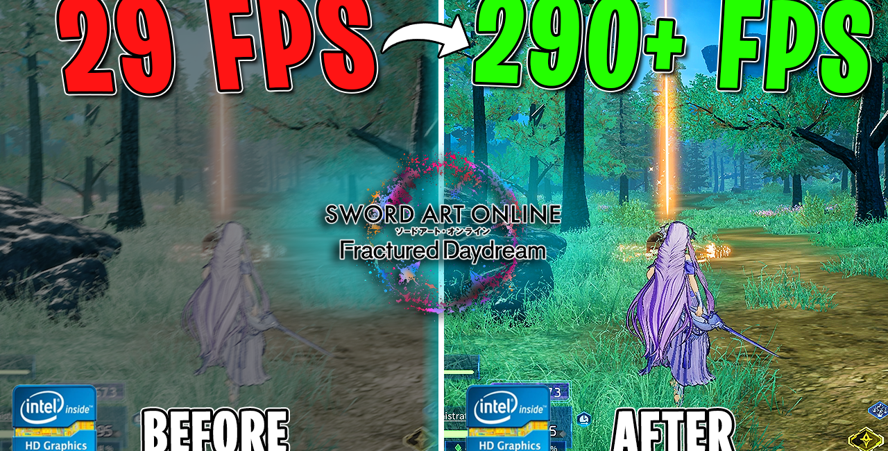 Best Settings to Optimize Sword Art Online: Fractured Daydream for MAX FPS on ANY PC ✅