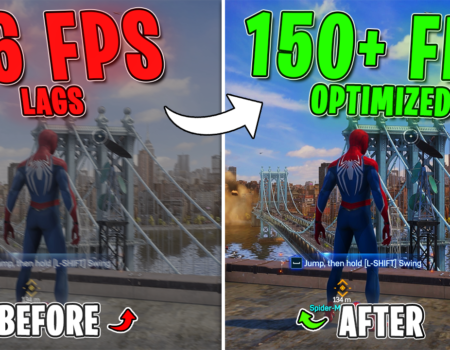 Spiderman 2 – BEST PC Settings to BOOST FPS (Fix Lags, Stutter, Black Screen)