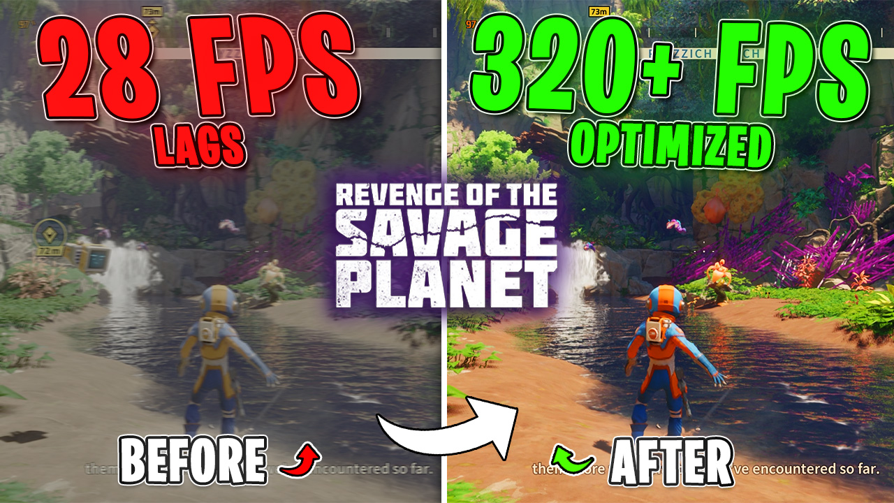 Revenge of the Savage Planet: Best Settings to Fix FPS Drops, Lags & Stutter on ANY PC✅