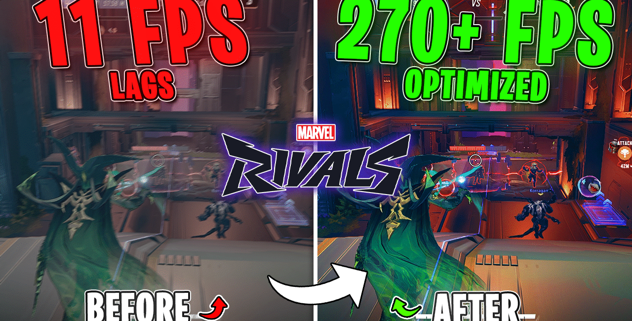 Marvel Rivals – How to Boost FPS, Fix FPS Drops & Stutter on ANY PC in Season 4.5🔥