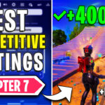 Fortnite – Best COMPETETIVE Settings for Low End PC in Chapter 7📈