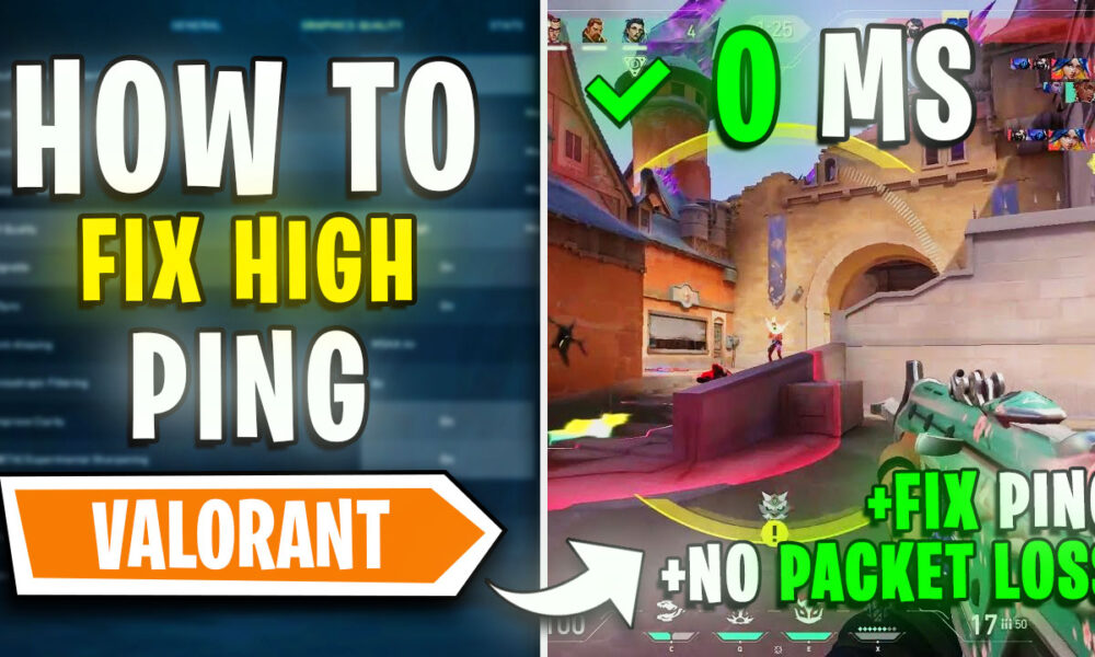 How to Fix High Ping, Packet Loss & Network Issues in Valorant on ANY PC 📈