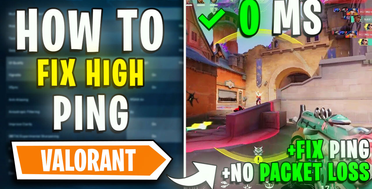How to Fix High Ping, Packet Loss & Network Issues in Valorant on ANY PC 📈
