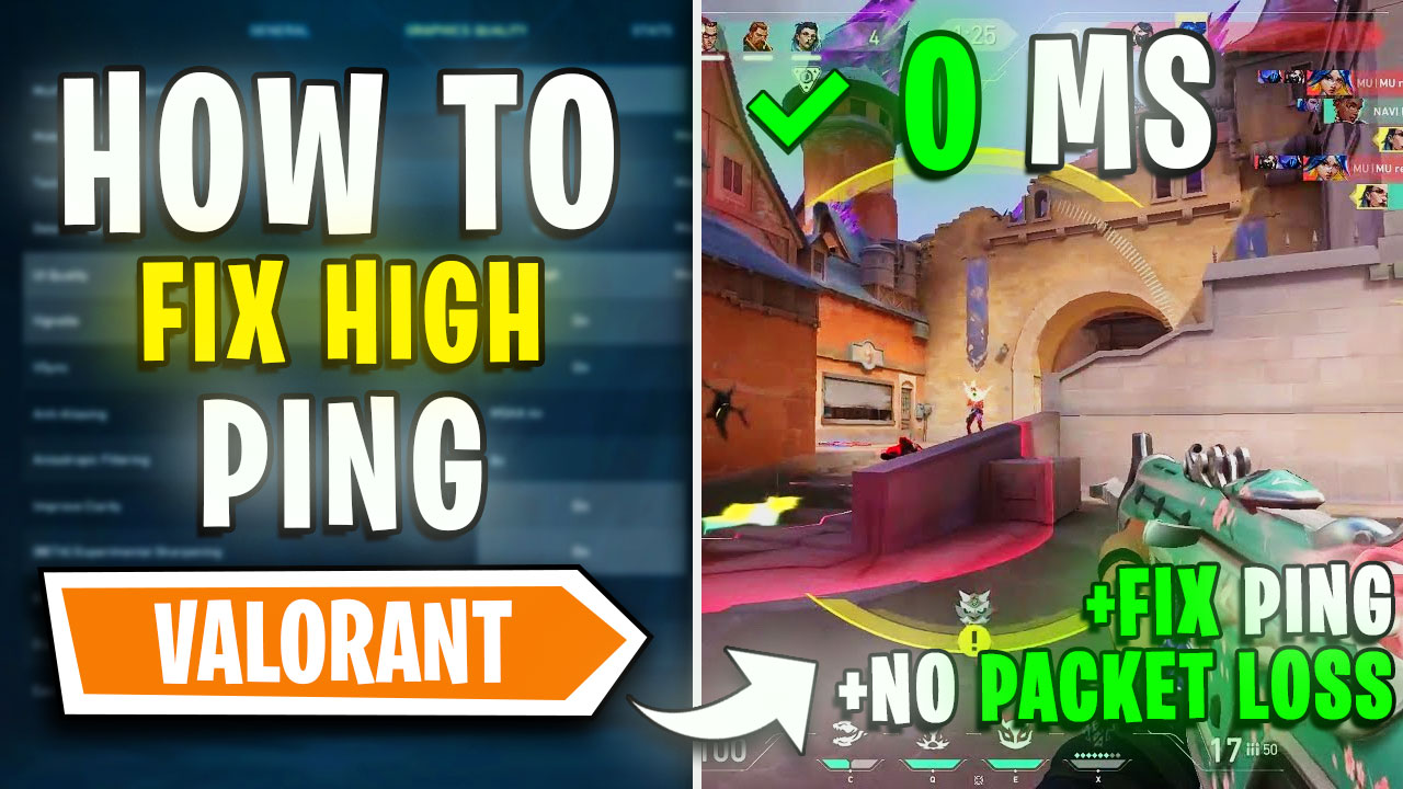 How to Fix High Ping, Packet Loss & Network Issues in Valorant on ANY PC 📈